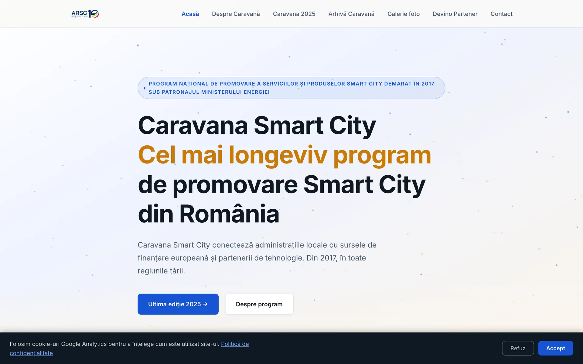 Smart City Caravan - caravana.arsc.ro