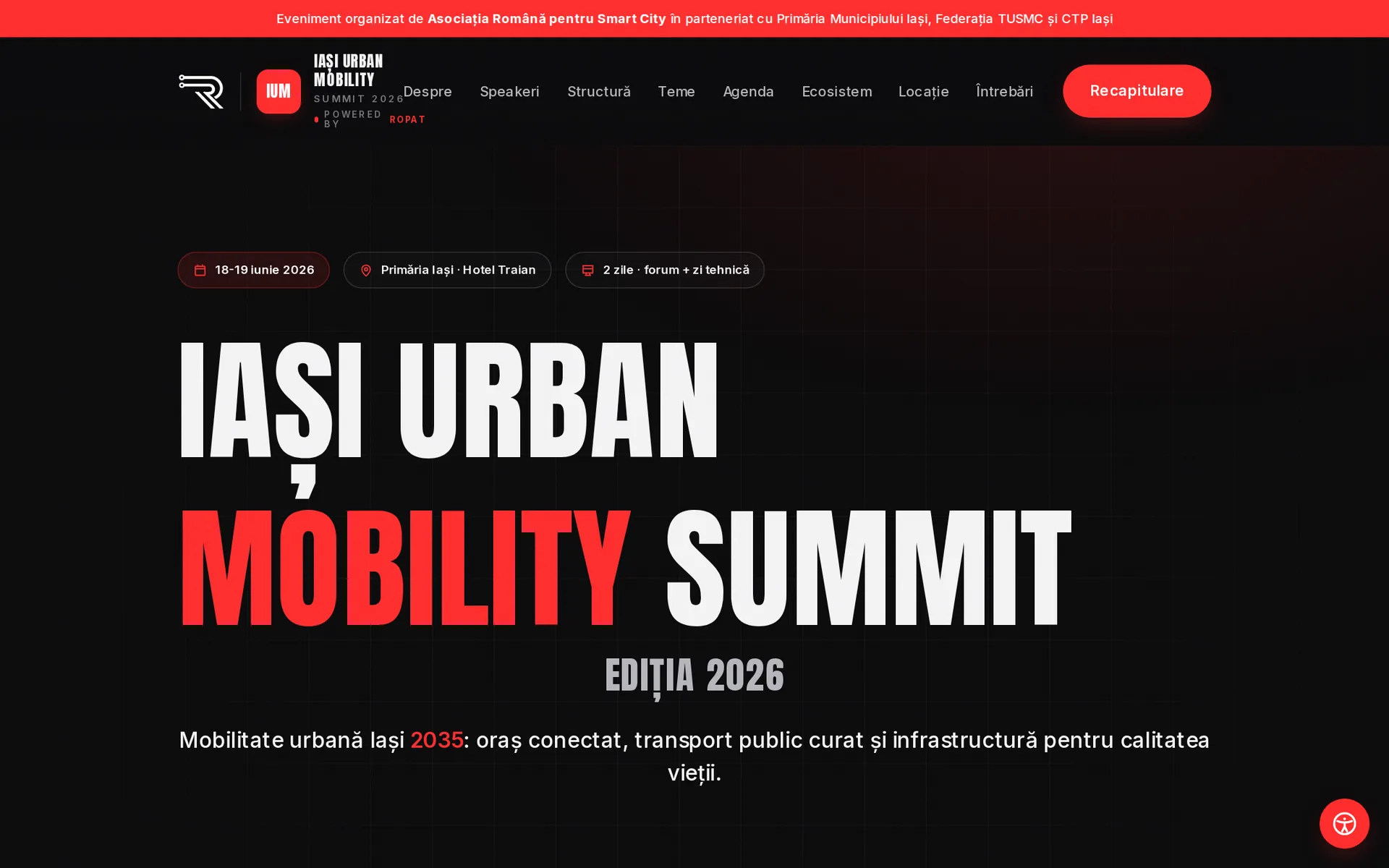 Iași Urban Mobility Summit - ium.ropat.ro