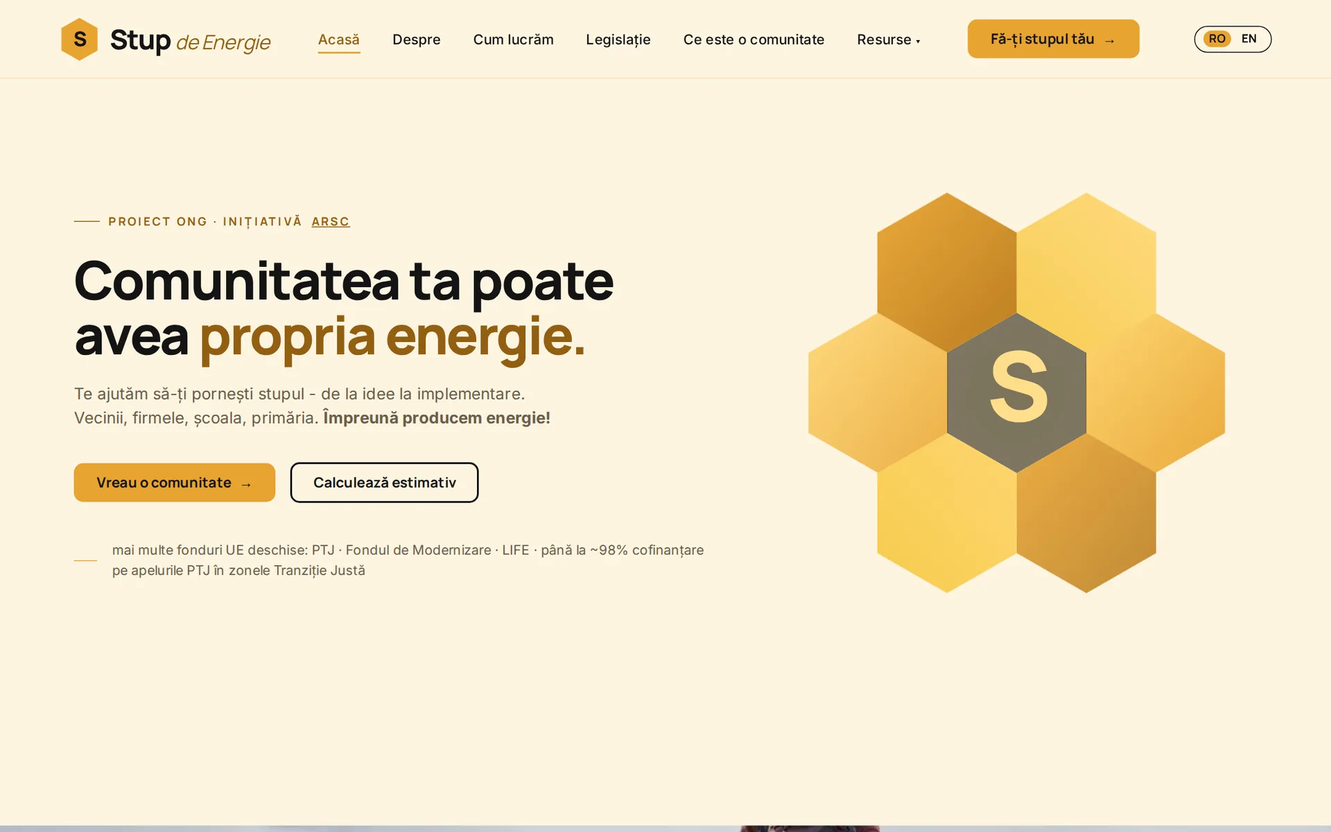STUP - Comunitatea care își produce energia - stupenergie.ro